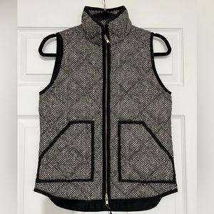 J Crew - herringbone vest - XXS